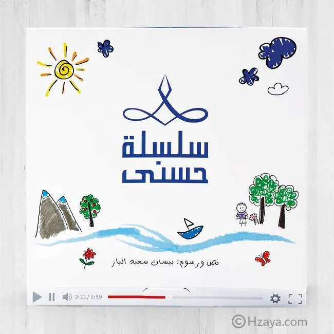 1-3 سلسلة حسنى المجموعة الثانية (حجم صغير\ أزرق ) - الصورة 1